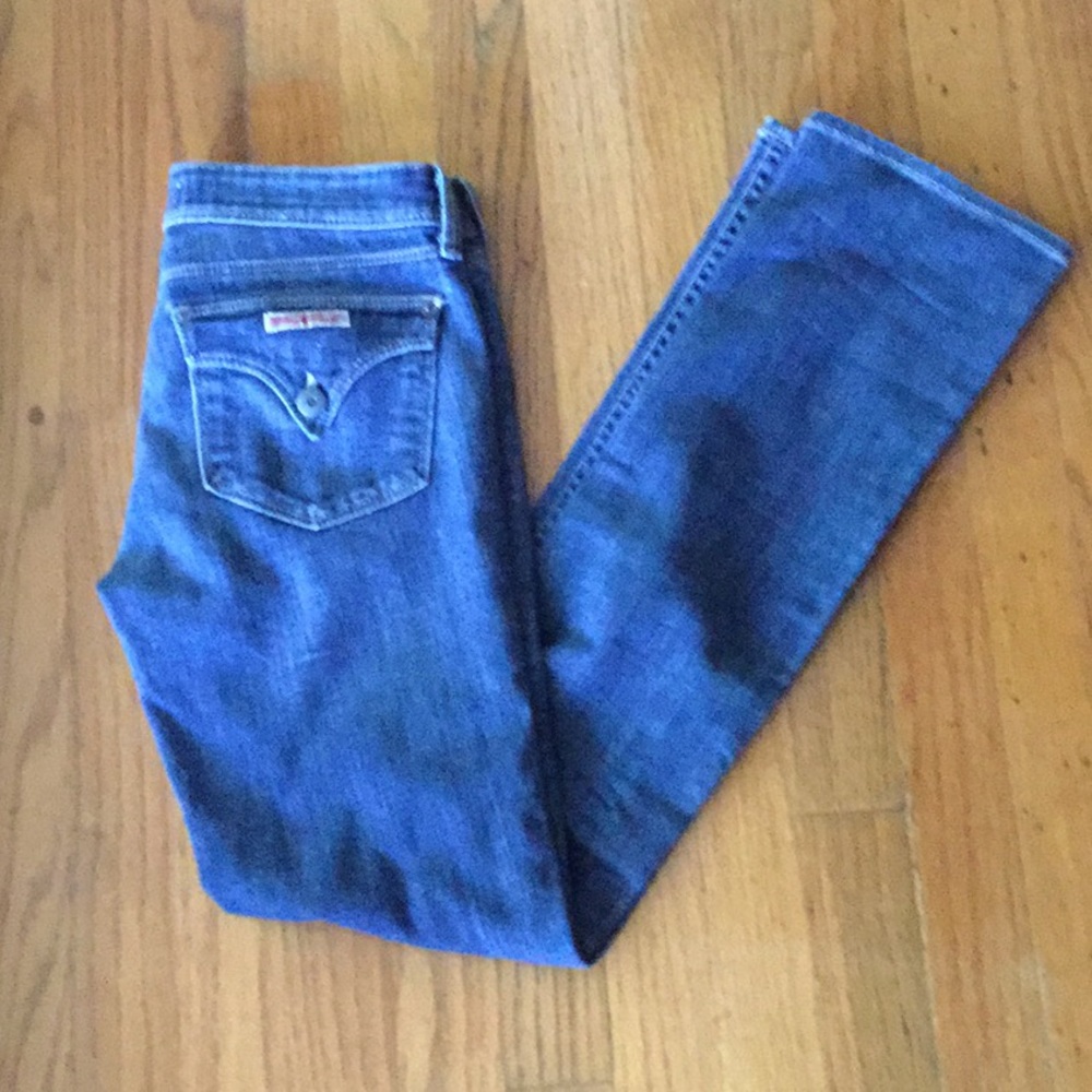 Hudson Jeans size 25 straight leg jeans